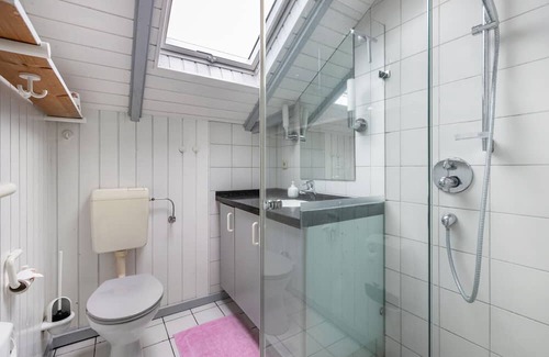 Bockholm Apartamento | Holiday home 'Ferienhaus Bellevue' - Spectacular sea view over the fjord to Denmark