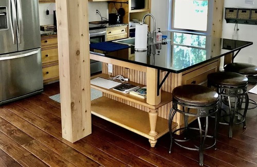 Kennebunk Cabaña | Very private setting on 6 acres,1 mile to beaches and 1 mile to Dock Square.