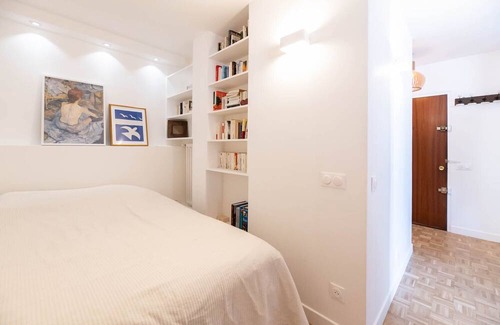 Quartier du Pont-de-Flandre Apartamento | Canal de l'Ourcq 1 bedroom apartment