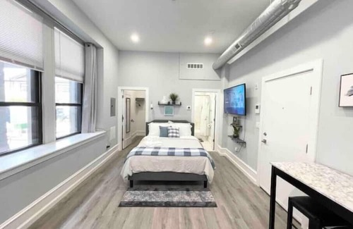 South Philadelphia West Apartamento | ✨LUXURY STUDIO✨Near Univ. City, Airport & Stadiums