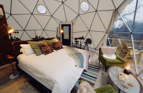 Madill Casa | Romantic couples getaway dome 2hrs from DFW/OKC