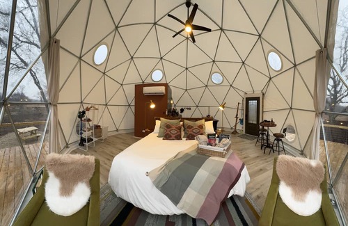 Madill Casa | Romantic couples getaway dome 2hrs from DFW/OKC