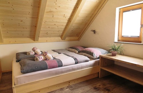 Bohinjska Cesnjica Casa | Ferienhaus Jereka am Fluss