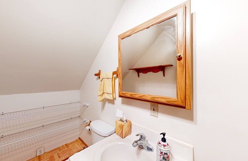Cheboygan Cabaña | Lakefront stay with two kayaks, jetted tub, wood stove, & W/D - dog-friendly
