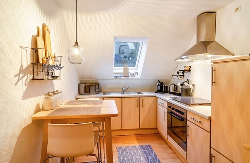 Rustersiel Apartamento | Apartment 'Ferienwohnung Kornspeicher 80qm' with Wi-Fi