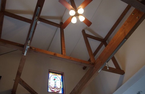 Ajiro Casa | The living room can be used as a music studio / Atami Shizuoka