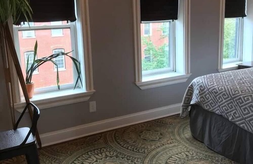 Downtown Baltimore Apartamento | Butchers Hotel- Penthouse Suite- Roof top Skyline!