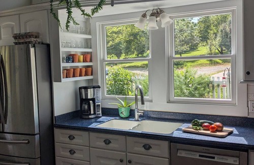 Rome Casa | Historic 1850’s farmhouse nestled in the woods near the Ohio River in So Indiana