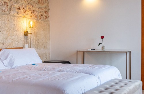 Sineu Hotel | CAS CATALÀ - SUITE VP - Beautiful room in a boutique hotel with views of the shared pool