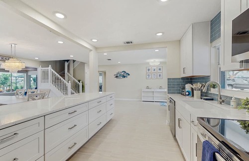 Bahia Vista Casa | Waterfront home with private pool, deck & patio - 1/2 mile to the beach