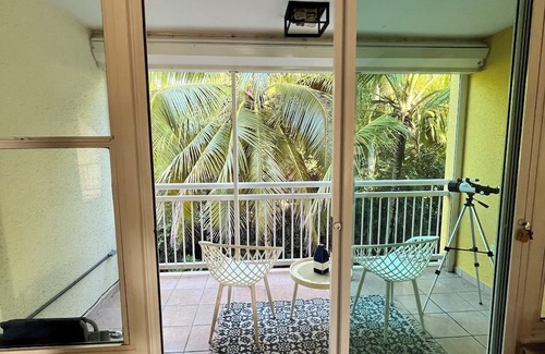 Solimar Apartamento | Casa Cielo Azul-Beachfront, private rooftop; 3 bedroom, 2 bath Luquillo Escape