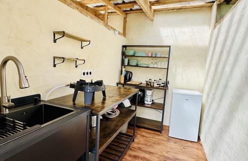 Riols Cabina | Bambou Dome - Cosy dome with panoramic mountain views, surrounded by beautiful nature