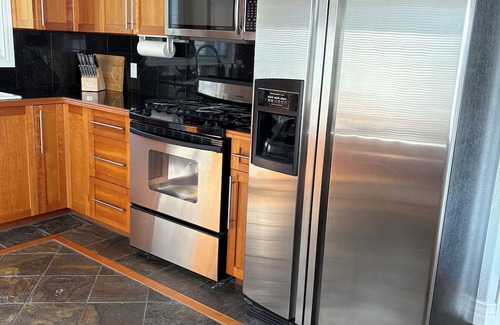 Campbell River Apartamento | Ocean front guest suite in Campbell River.