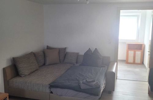 Bad Laasphe Apartamento | Vacation apartment for 3 people with garden view