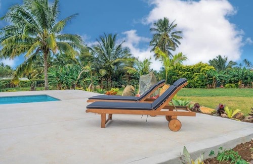 Matavera Casa | Enua Tipani Pool Villan Quiet Convenient location Modern Finishes Sleeps 8