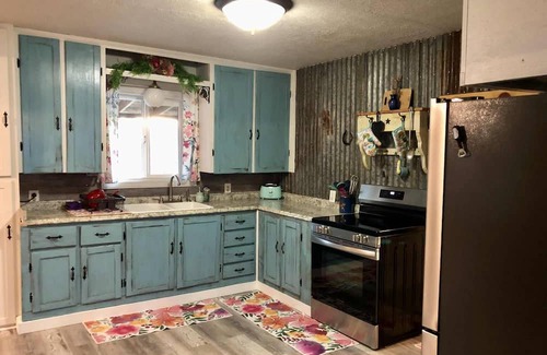 Hereford Cabaña | Welcoming cottage with AC in Unity