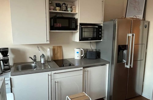 Stepenitz Apartamento | Apartment 'Haevn Altes Pfarrhaus Marienfließ' with Shared Terrace, Shared Garden and Wi-Fi