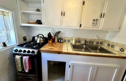 San Cristobal Cabina | Studio Cabin Suite on Organic Farm Stay near Taos, New Mexico