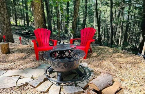 Sidney Alquiler De RV | Stay Wild | Cozy A-Frame Cabin & Glamping Escape