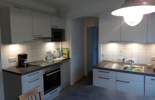 Pellworm Apartamento | Apartment 'Fewo Heimathafen' with Private Terrace, Shared Garden and Wi-Fi