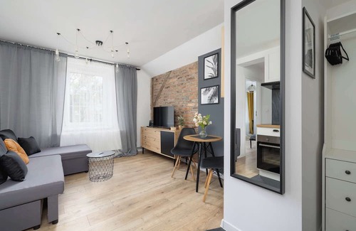 Czeladz Apartamento | Betonowa 4 Czeladź | Brick Cozy Apartment | Remote Work