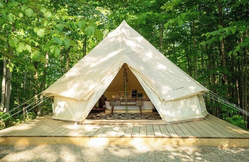 Miller Lake Casa | "The Explorer" Glamping Tent near Tobermory
