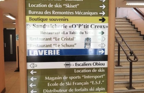 Saint-Etienne-en-Devoluy Apartamento | Studio 5/6 sleeps at Bois d'Aurouze 7th floor (linen not provided)