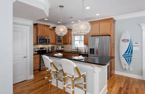 Long Beach Casa | Ocean Views, Large Decks, Dog Friendly, Fenced Yard, Screened in Porch, Fire Pit