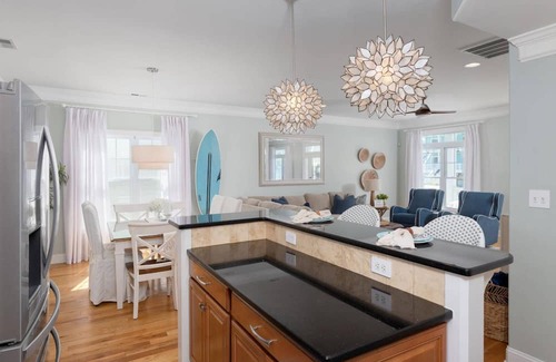 Long Beach Casa | Ocean Views, Large Decks, Dog Friendly, Fenced Yard, Screened in Porch, Fire Pit