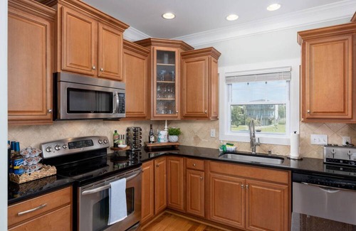 Long Beach Casa | Ocean Views, Large Decks, Dog Friendly, Fenced Yard, Screened in Porch, Fire Pit