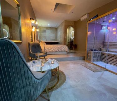 Crouy Apartamento | La nuit de rêve Suite privative Jaccuzi Sauna Suite 2