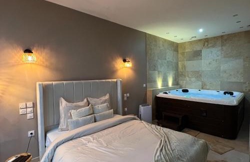 Crouy Apartamento | La nuit de rêve Suite privative Jaccuzi Sauna Suite 2