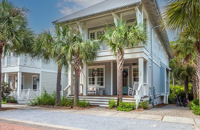 Mar y Arena, Seacrest stunner on nature trail; walk to Rosemary Beach. 4 bikes