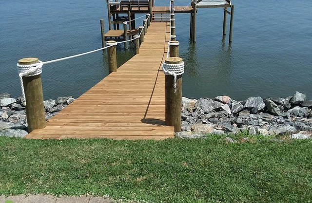 Finca privada en el río Potomac y la bahía de Chesapeake