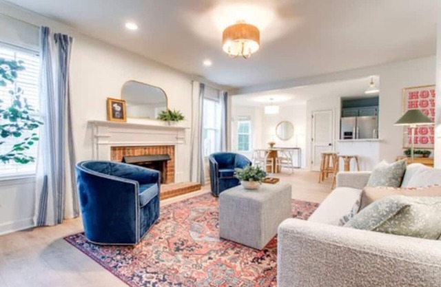 Designer 3BR Home w/ Yard, Fire Pit, Near Shops