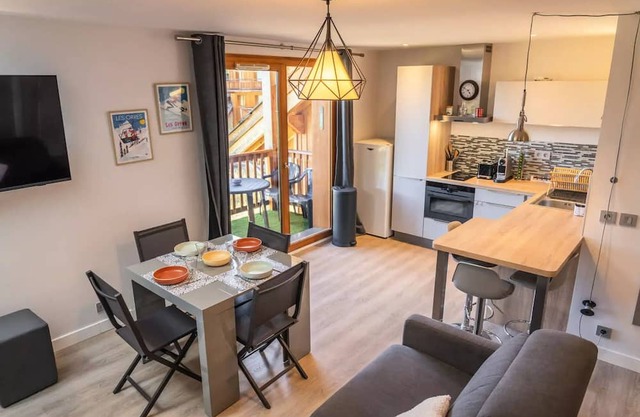 Les Chalets De Bois Méan - D - 3 Rooms for 6 People