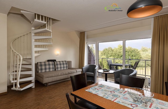 Vacation apartment 54 - comfort and tranquillity on two levels with balcony and WiFi