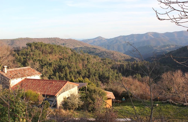 Quiet country cottage with panoramic view