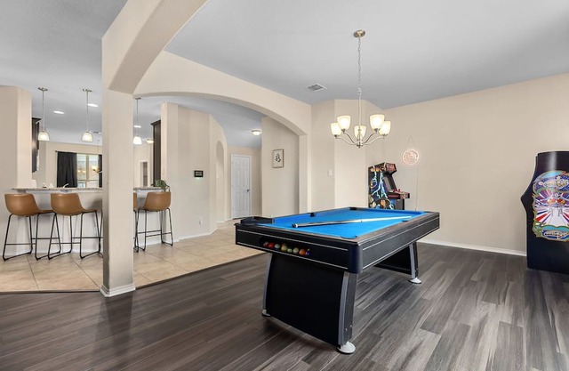 Fire table|Pool Table|Movie Theatre|Arcade|14PPL