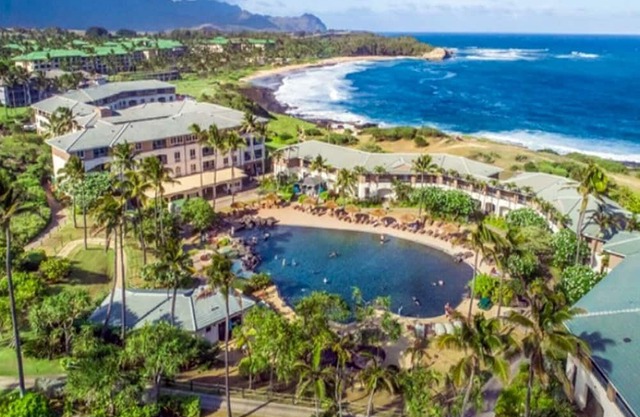 Tropical 2BR Partial Ocean View Villa at The Point at Poipu