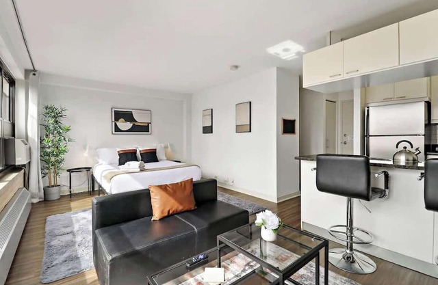 Warm & Elegant Studio Apt in Chicago