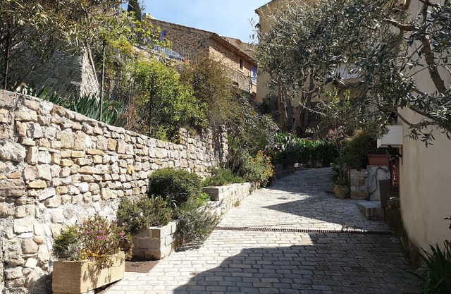 3-room 1-level village house at the foot of the Montagne Sainte Victoire.