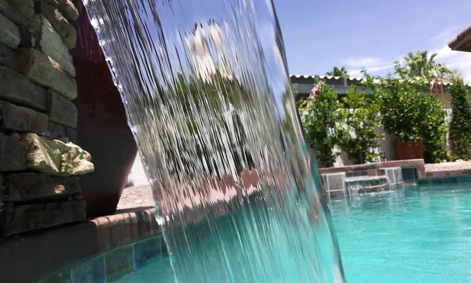 La Quinta Cove Casa | 3BR Salt Water Pool, Spa and Mountain View in La Quinta Cove, CA Desert!