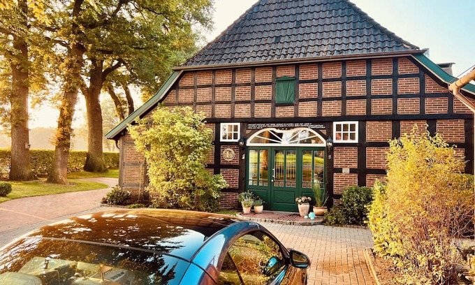Grossenkneten Apartamento | Living in the country house 1858. Fully equipped with fast internet!