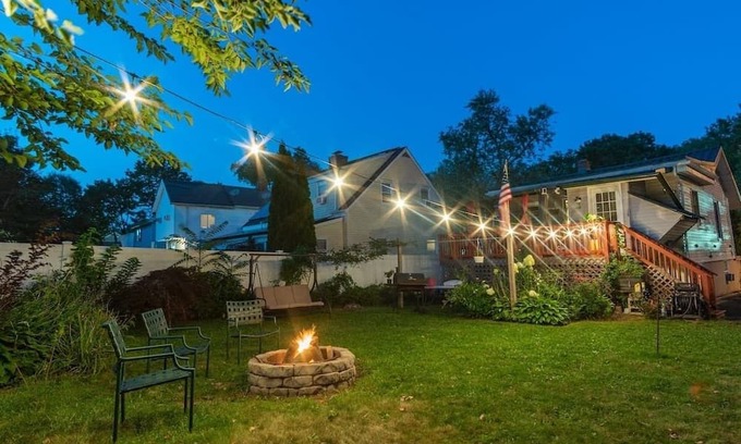Cove - East Side - Shippan Casa | NEW LISTING! Whimsical Staycation | Fire Pit | Full House by RedAwning