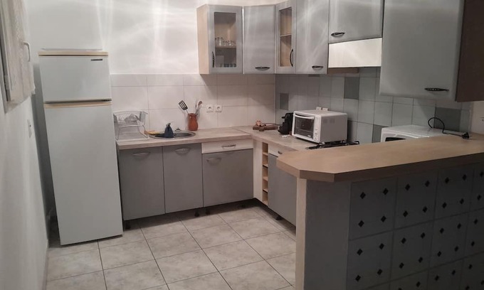 Moulin a Vent Apartamento | Apartment with garden close to beach roads and town center