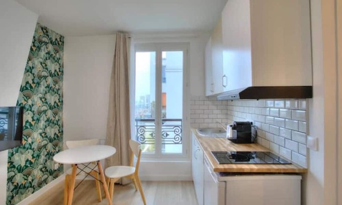 Quartier de la Goutte-d'Or Apartamento | Élégance et Confort au Cœur du 18e