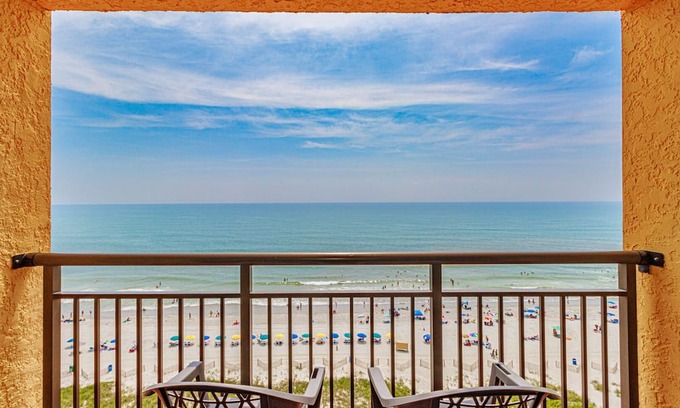 Myrtle Beach Complejo | Amazing Direct Ocean Views Caravelle Resort - Sleeps 8