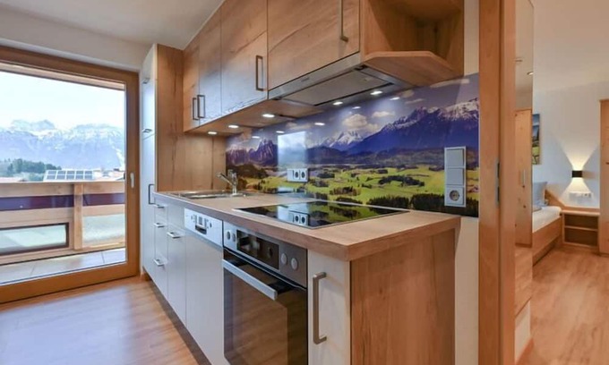 Zell Apartamento | Alpspitz in Haus Stapf