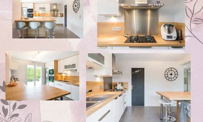 Corbas Villa | Grande Maison Parme à 15 mn de Lyon Centre /idéale Pour des Vacances en Famille